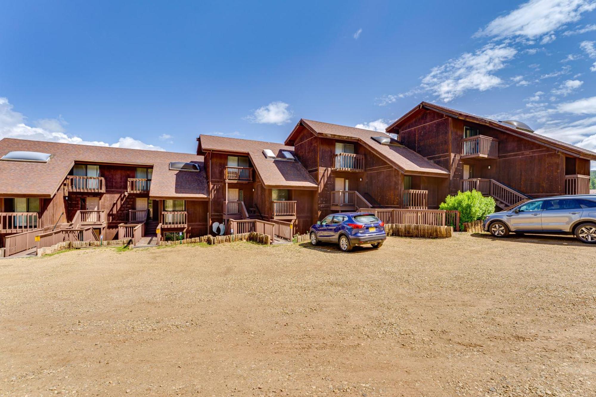 Angel Fire Mountain Condo Steps To Ski Resort! 外观 照片
