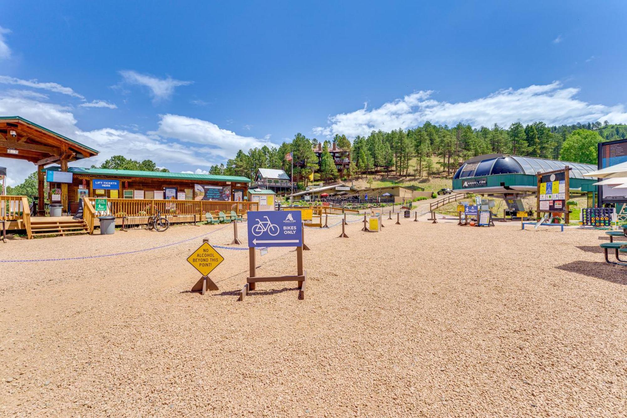 Angel Fire Mountain Condo Steps To Ski Resort! 外观 照片