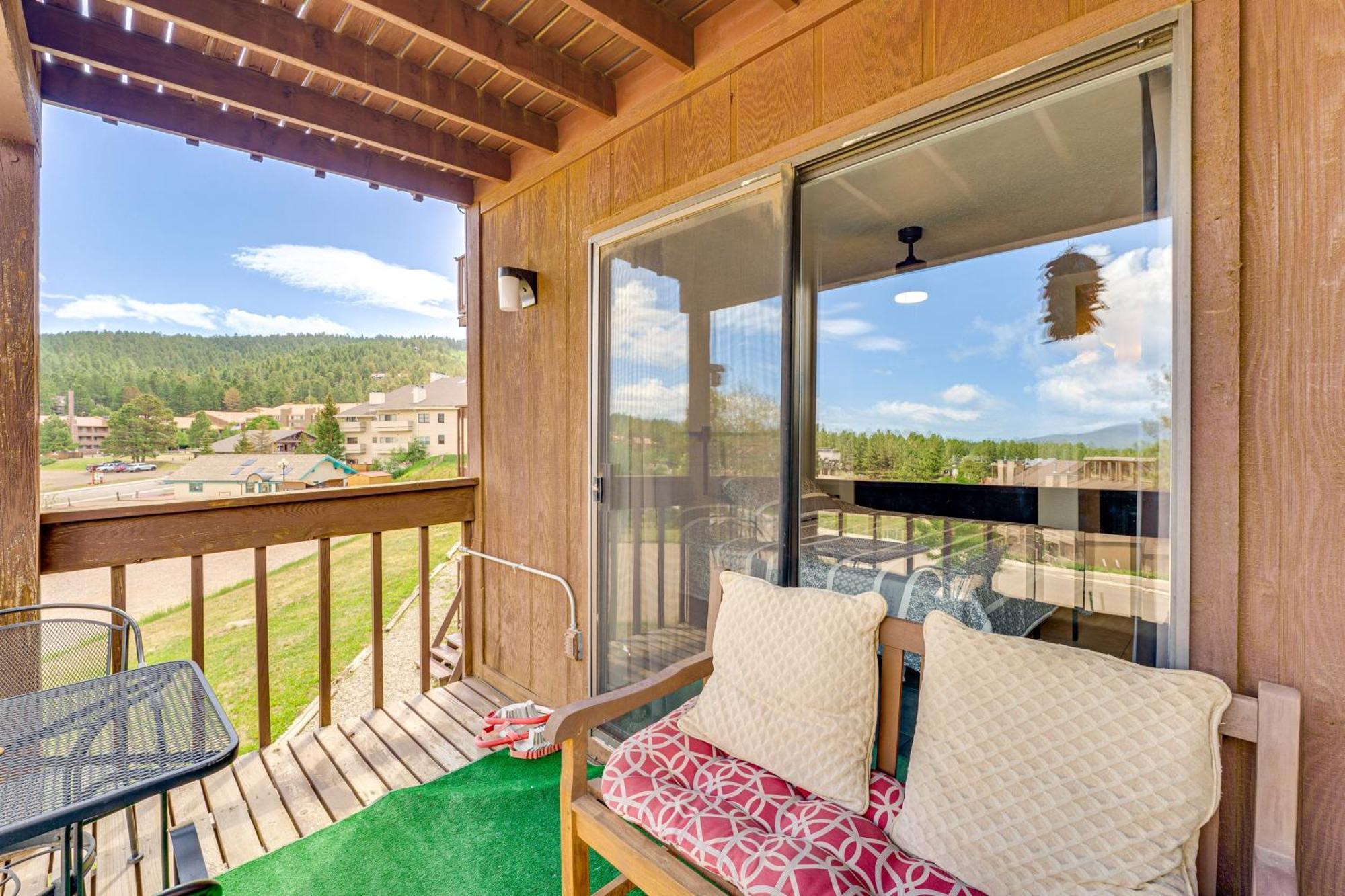 Angel Fire Mountain Condo Steps To Ski Resort! 外观 照片