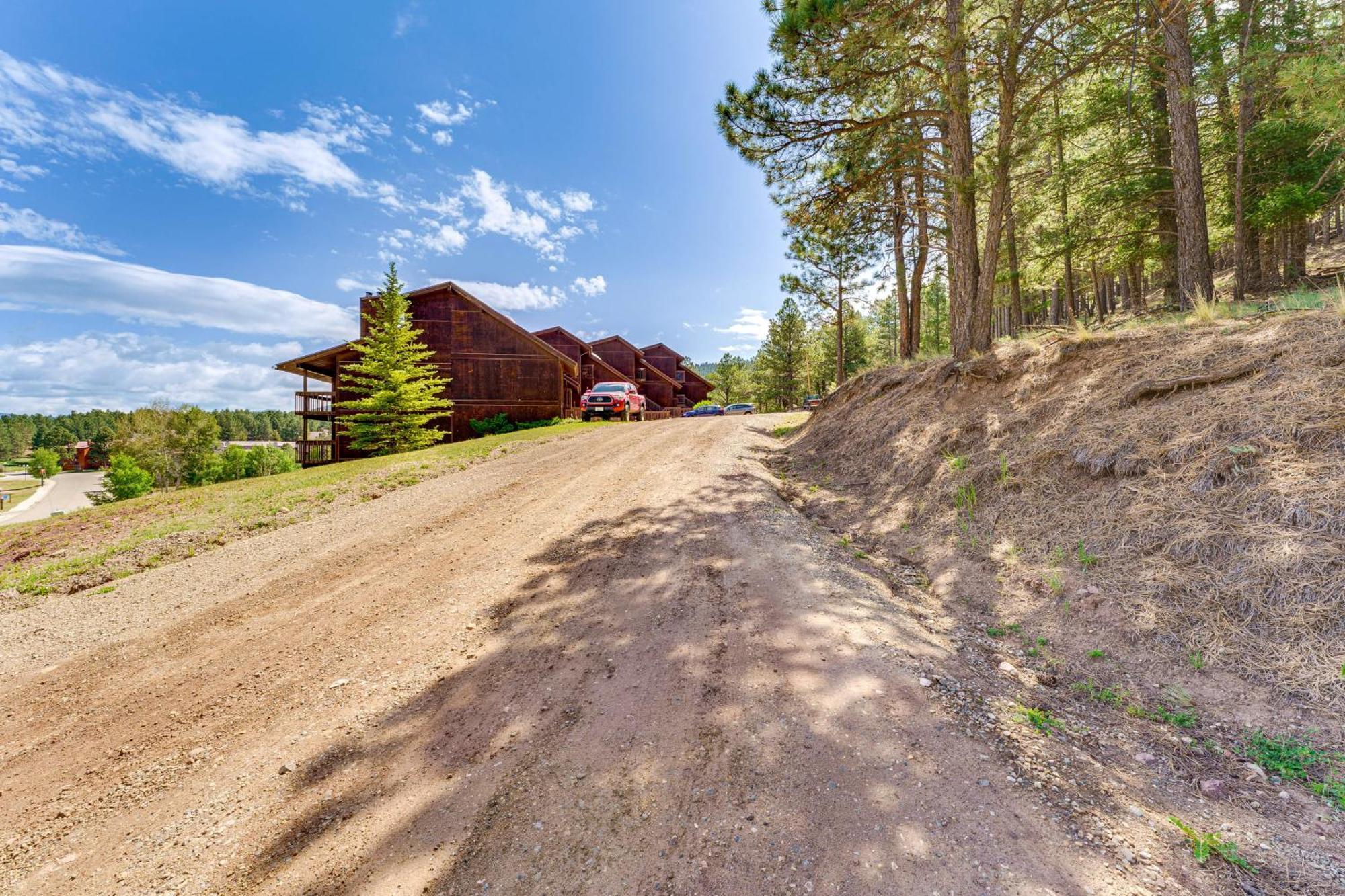 Angel Fire Mountain Condo Steps To Ski Resort! 外观 照片